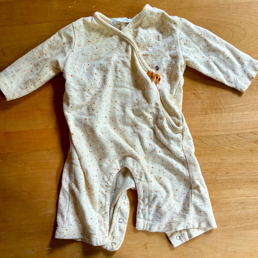 EUC Zara wrap onesie